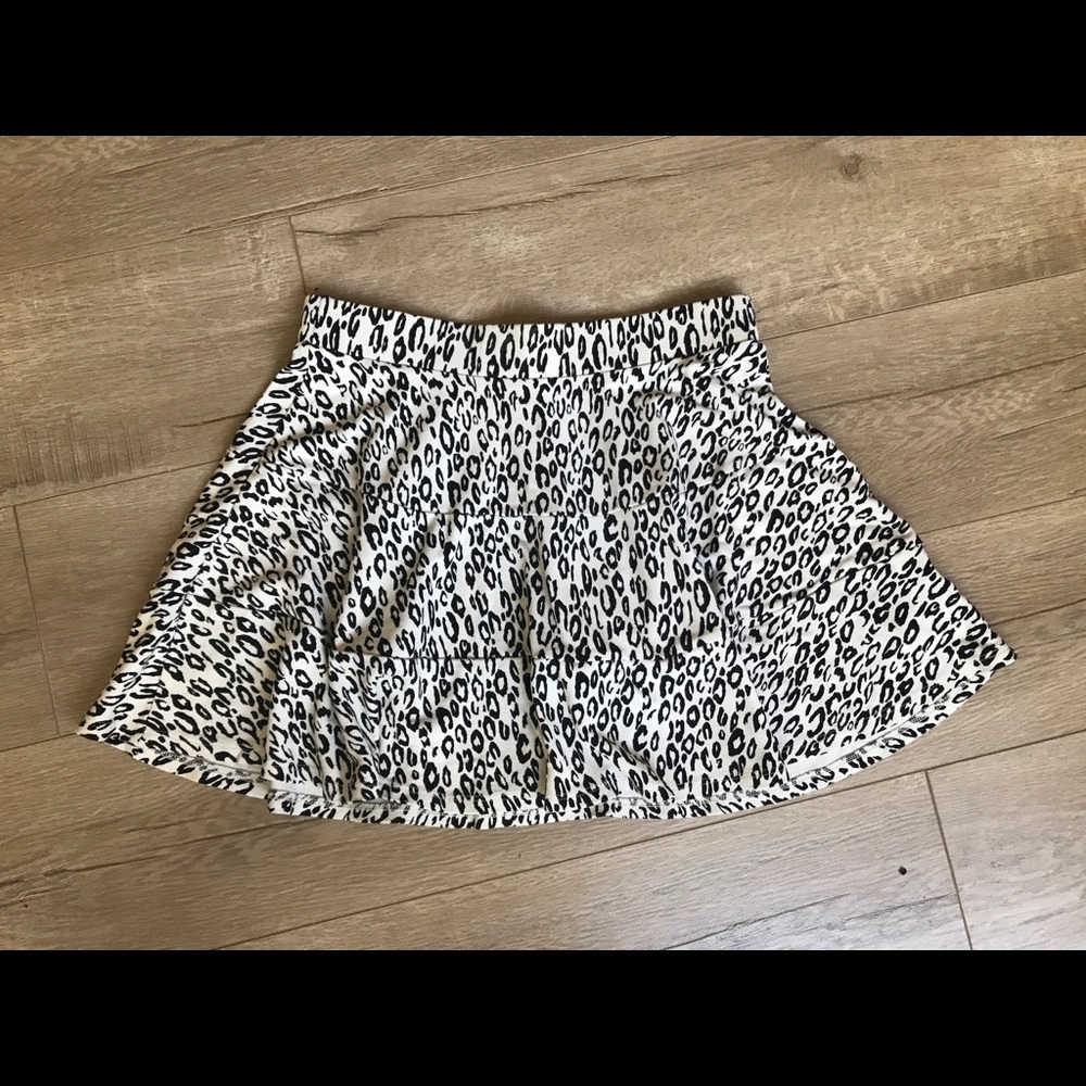 Ella moss A-line short skirt